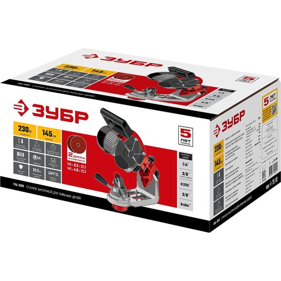 Станок заточной для цепей "ЗУБР" СЦ-300