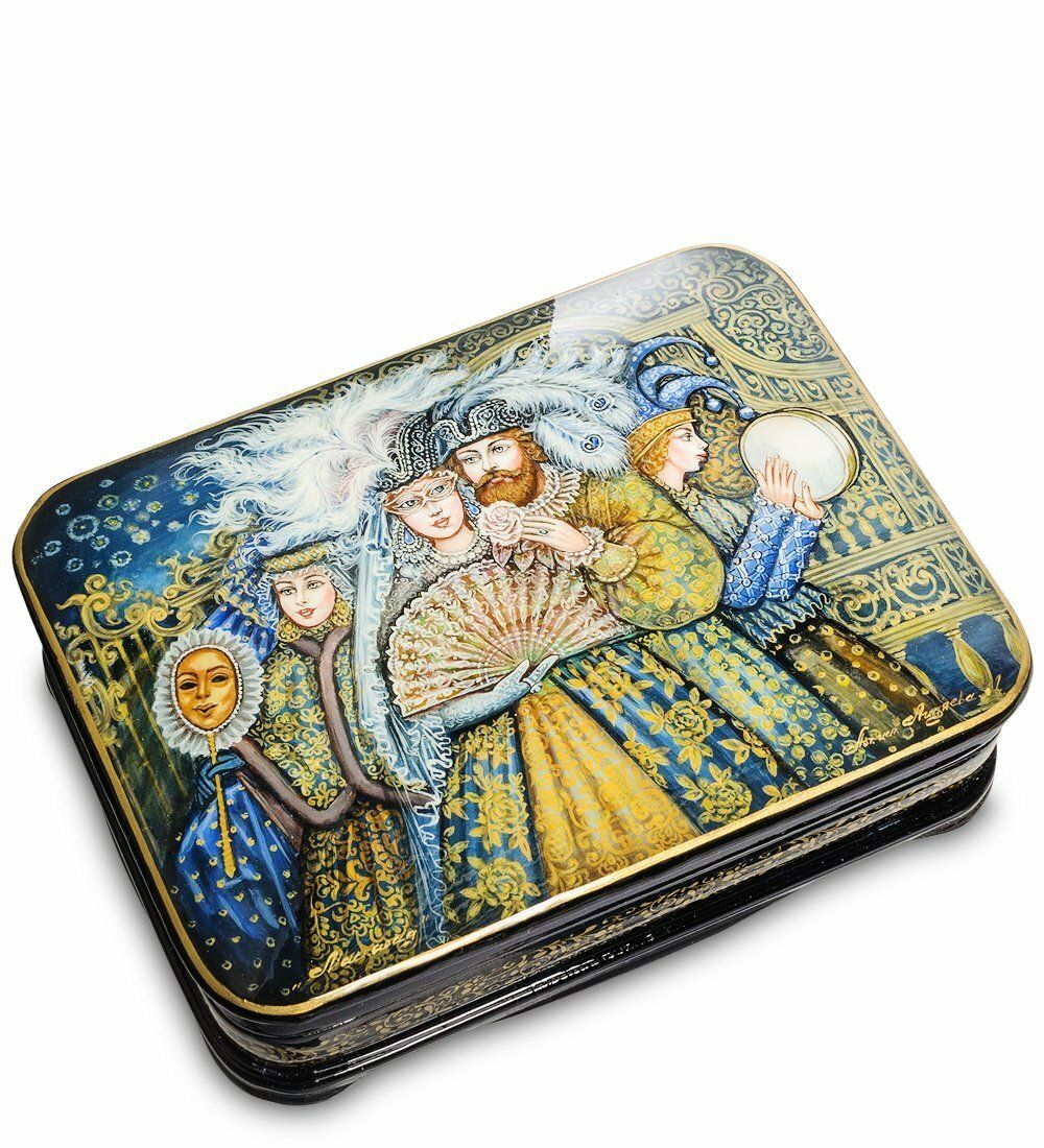 Народные промыслы ШК-55/ 68 Шкатулка «Маскарад»