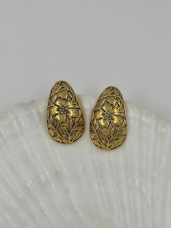 Серьги с цветами Avon