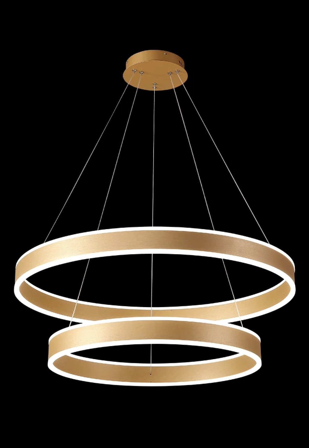 Подвесная люстра Crystal Lux MUCHOS MUCHOS SP123W LED D600+800 GOLD