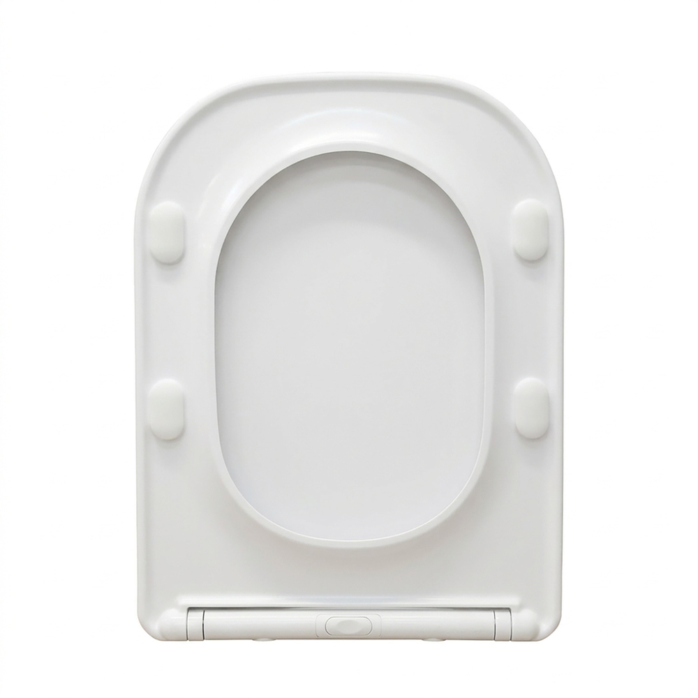 Сиденье для унитаза  WAVE КОСМОС/COSMO дюропласт, микролифт БЕЛЫЙ