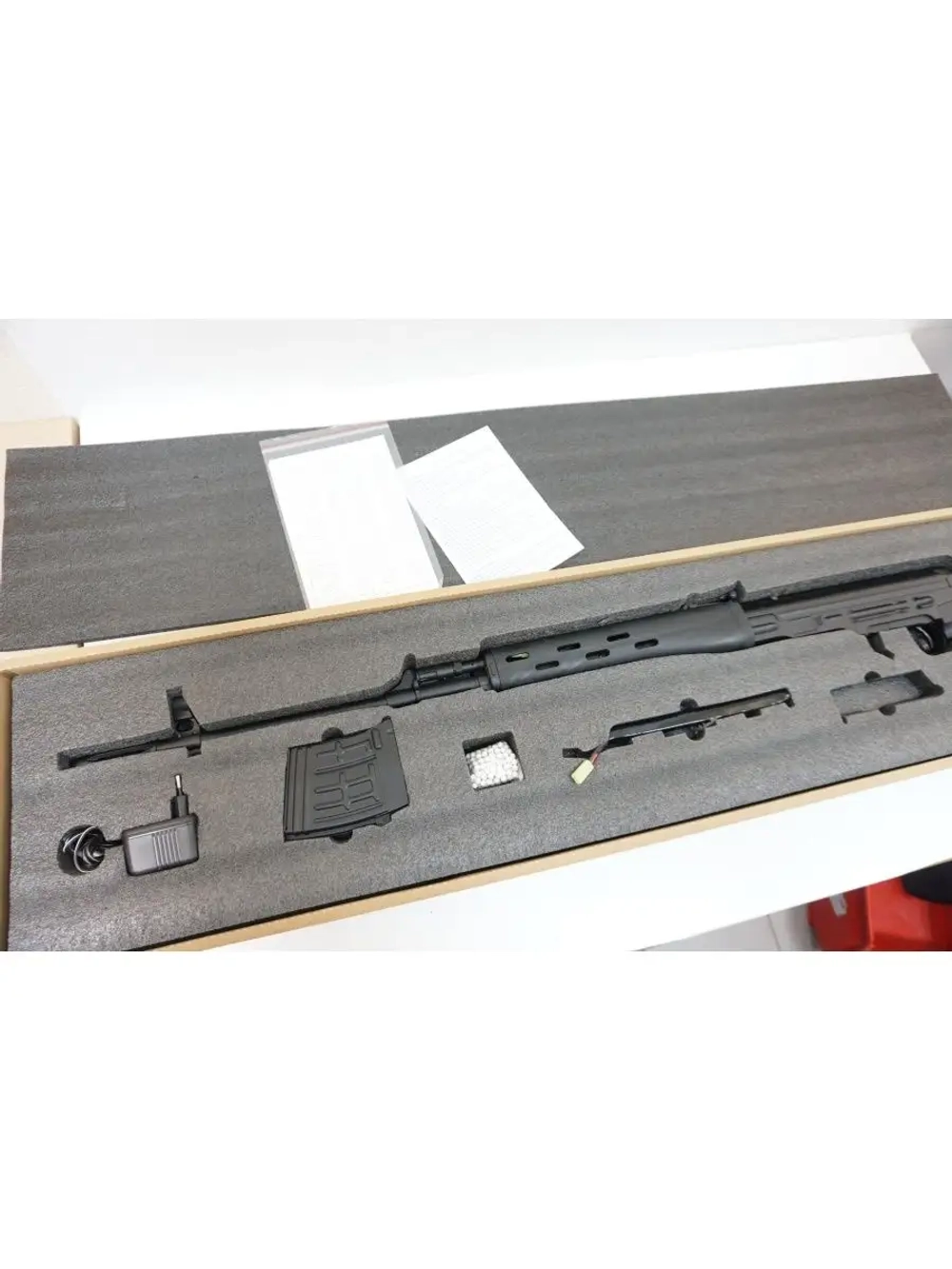 Страйкбольная винтовка (Cyma) СМ057A SV-Dragunov AEG Black