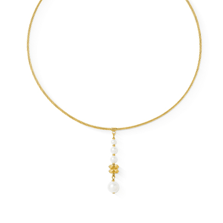 Колье Coeur de Lion White-Gold 1137/10-1416