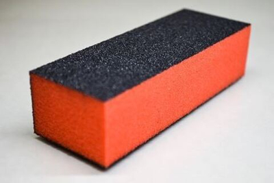 Баф BeautyPro Арт.111009 (100/180) черно-оранжевый