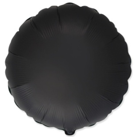 Ф 18'' Круг Черный Сатин