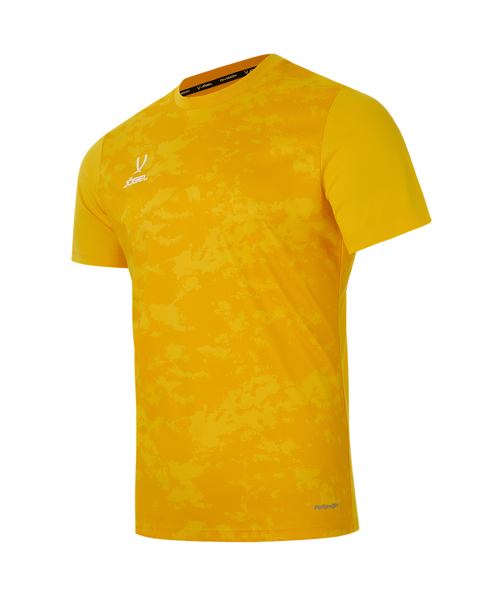 Футболка вратарская DIVISION PerFormDRY SPLASH GK Jersey, желтый, детский