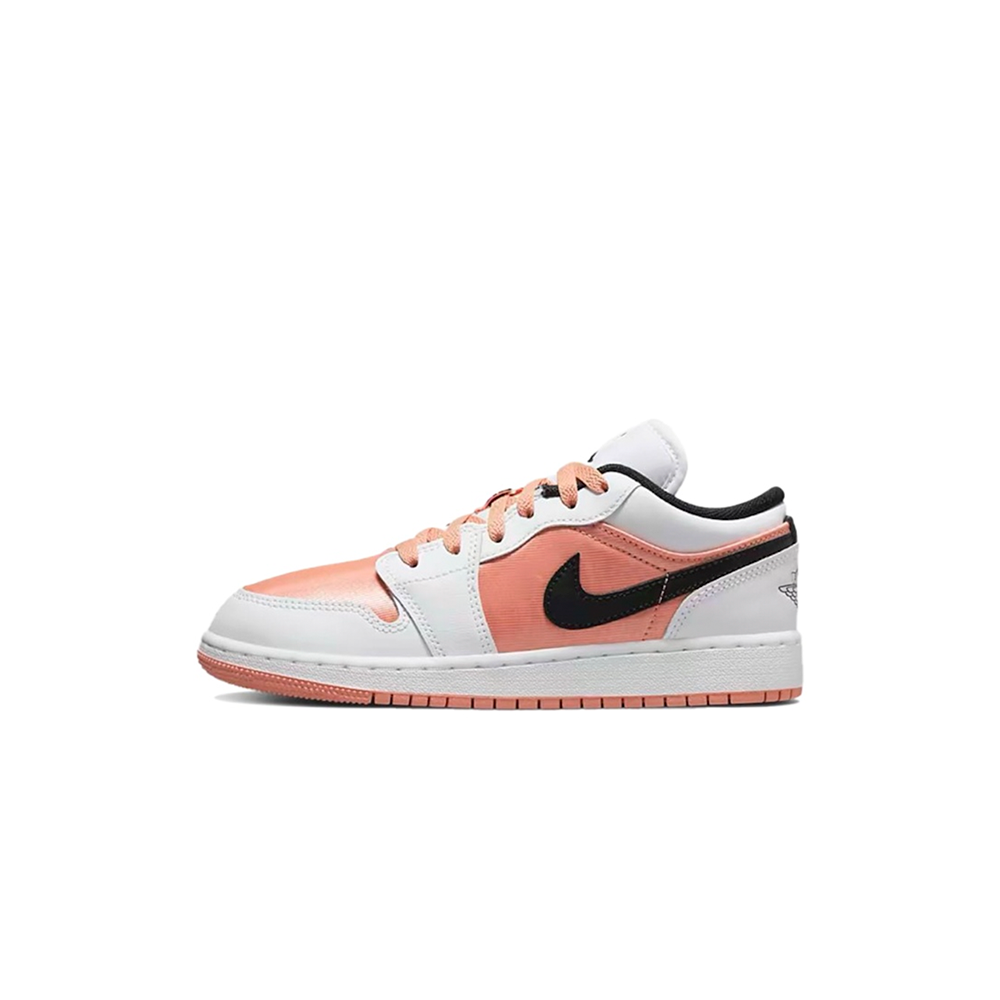 Air Jordan 1 Low GS "White Light Madder Root"