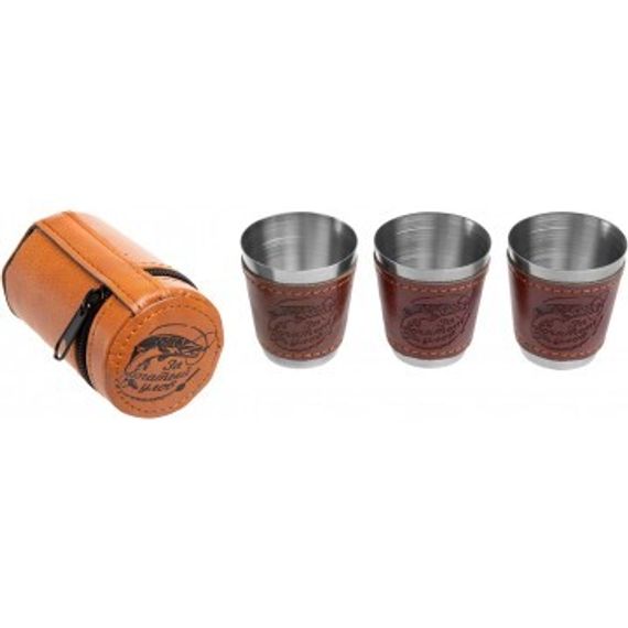 Набор стопок Helios &quot;За богатый улов&quot; 3шт A17