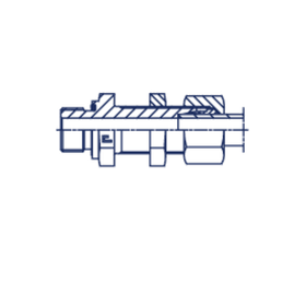Штуцер FDE DS16 BSP 1/2 B4 (в сборе)
