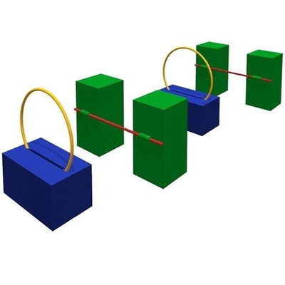 Мягкий спортивный комплекс Каскадер Романа ДМФ-МК-15.89.22
