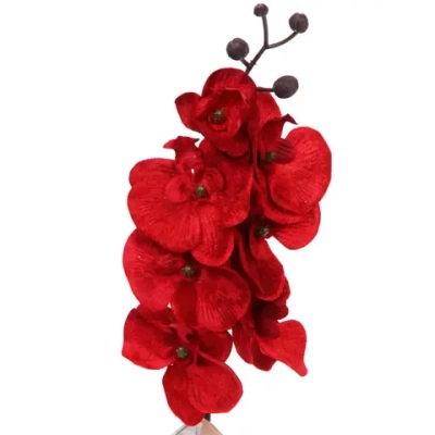 Искусственные цветы «FLOWERS MAGIC» 70см Орхидея красная