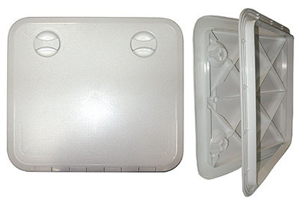 Люк пластиковый 460х510, с замком (10241857)