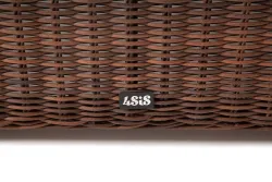 "Лунго" журнальный столик плетеный, цвет коричневый