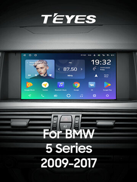 Teyes SPRO Plus 9"для BMW 5-Series F10 F11 2009-2017