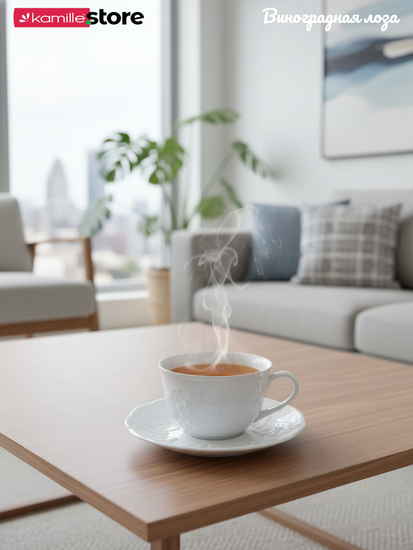 Чайный набор 250 мл. 12 предметов Виноградная лоза