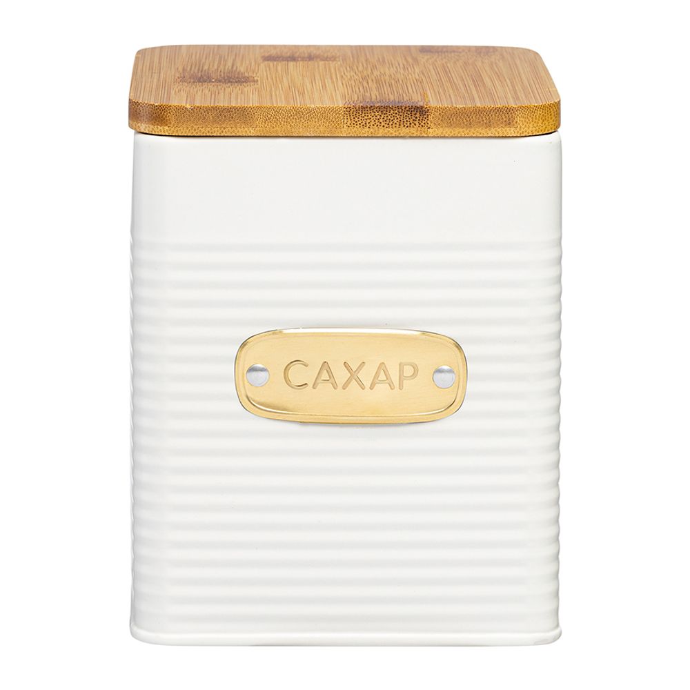 Банка для хранения сахара Irmel, 1,7 л, молочная