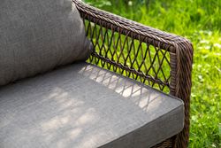 "Гранд Латте" лаунж-зона из искусственного ротанга, цвет коричневый