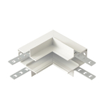 Внутренний соединитель угловой для встраиваемого магнитного шинопровода для ГКЛ12,5 мм Crystal Lux CLT 0.223 13 WH