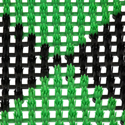 Коврик травка 42*56см черно-зеленый VORTEX