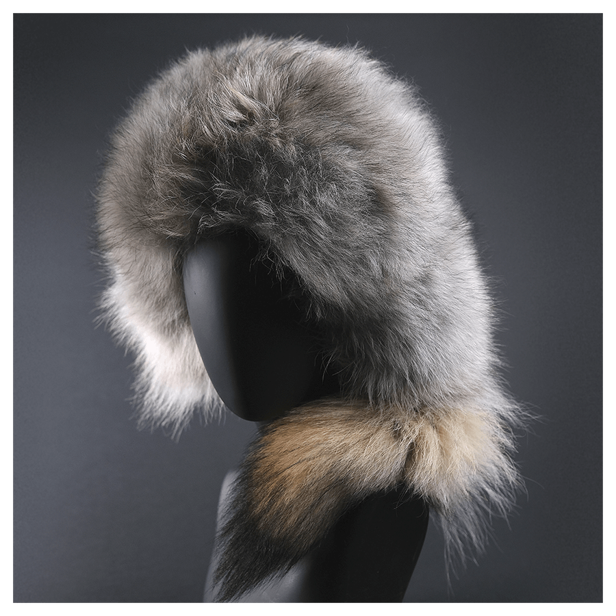 Малахай из меха «Малахай Волк»