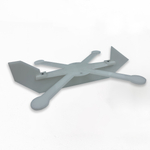 Пластиковый корпус СТРЕКОЗА (10 дюймов) мишени-имитатора БПЛА