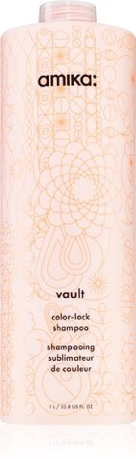 amika Vault - защитный шампунь для окрашенных волос /   1000  ml  / GTIN 815151025969