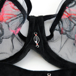 Бюстгальтер Herrera с мягкой чашкой из сетки (Размер: 70I) (Цвет: черный)