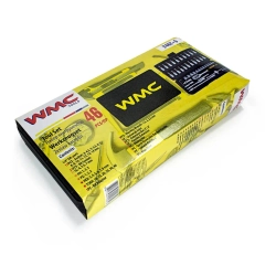 Набор инструментов 46пр. 1/4''(6гр.) (4-14мм) WMC TOOLS WMC-2462-5