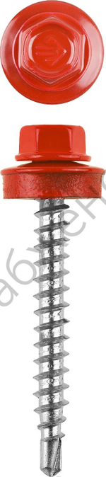 ЗУБР СКД 3003 80 х 4.8 мм, рубин.-красн., кровельный саморез, 140 шт (4-300315-48-080-3003)