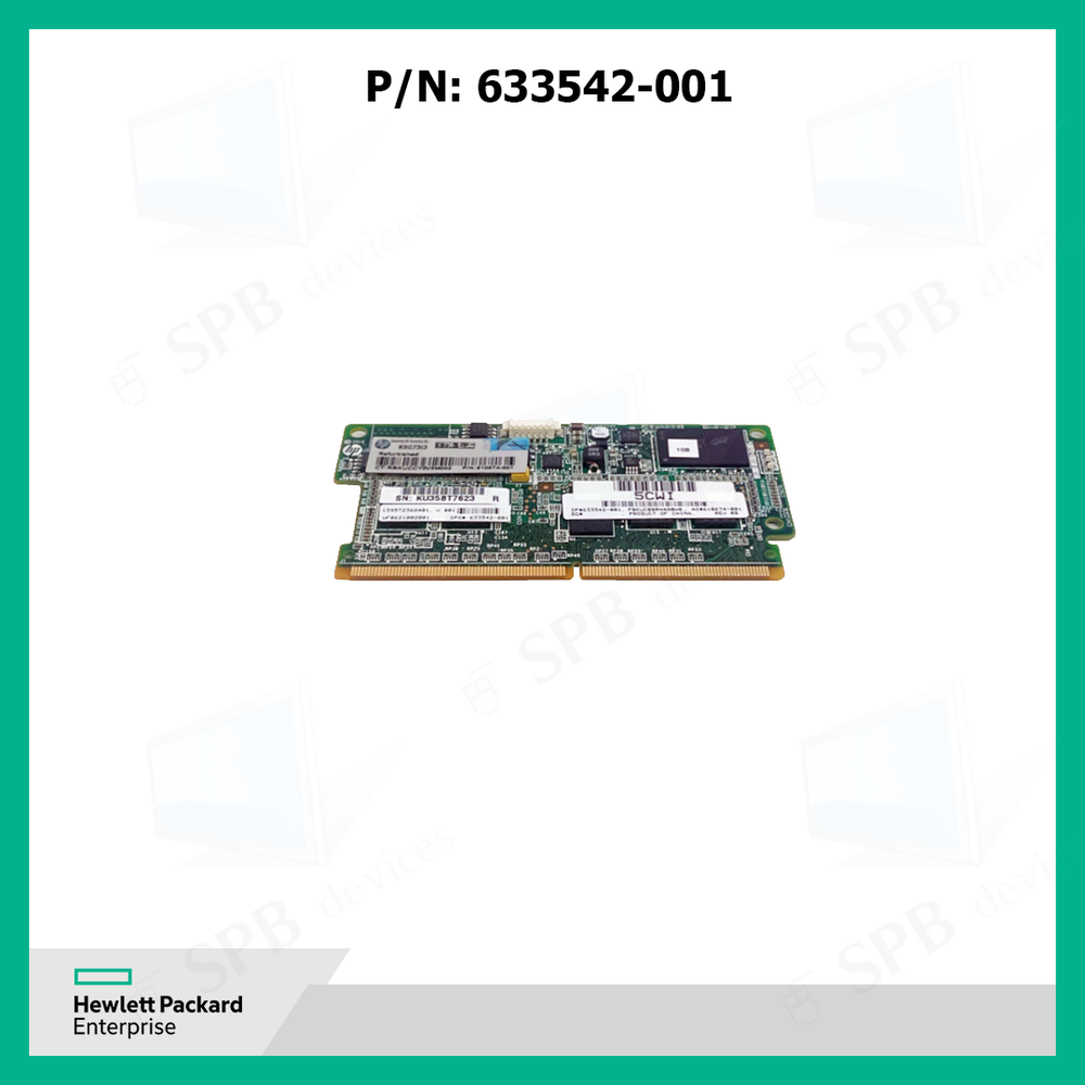 Модуль Кэш-памяти HP 633542-001 Gen8 Smart Array P420 / 1GB FBWC 6Gb Raid Controller 631679-B21, 633538-001
