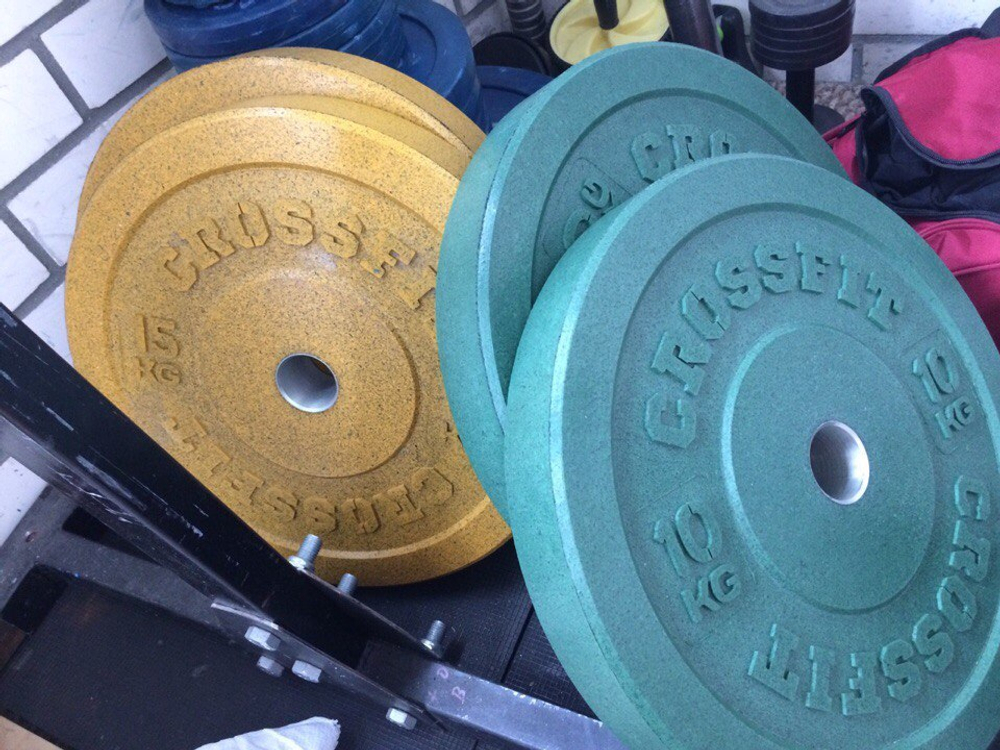 Бамперный диск 10 кг Ø450