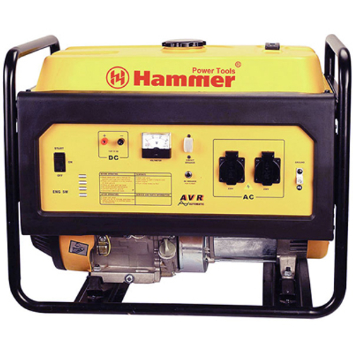 Генератор бензиновый Hammer GNR6000 А ЭЛЕКТРОСТАРТ