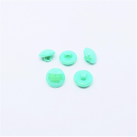 Пуговицы №580 на ножке, 11мм, цв.зеленый (TT 3411)