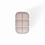 Органайзер для столовых приборов bellwood, белый/натуральное дерево