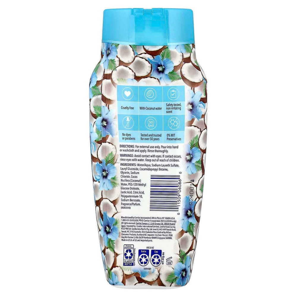 Vagisil, Scentsitive Scents®, средство для ежедневного умывания, кокос и гибискус, 354 мл (12 жидк. унций)