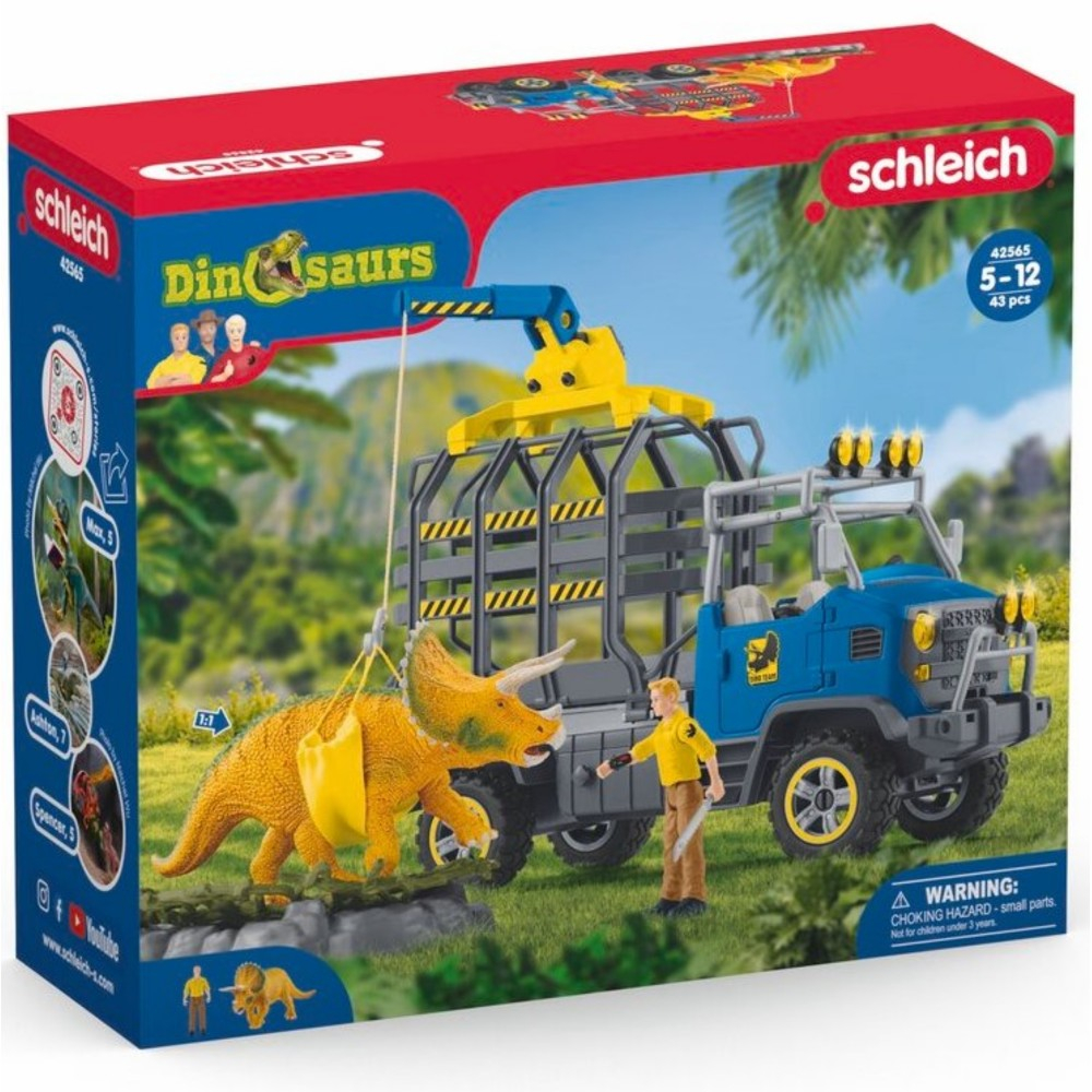 Schleich - Грузовик для транспортировки динозавров 42565
