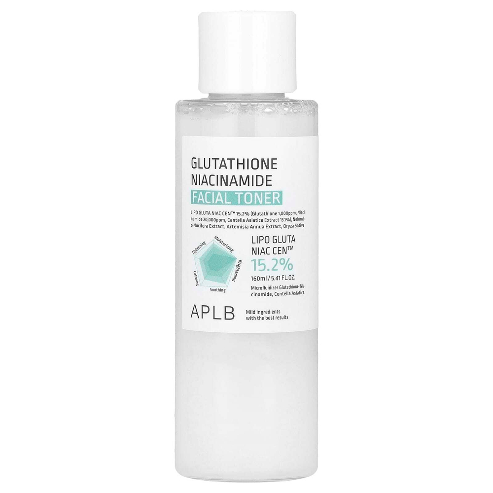 APLB, Glutathione Niacinamide, Facial Toner, 5.41 fl oz (160 ml)
