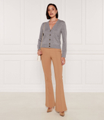 Хлопковый кардиган Elisabetta Franchi - серый(MK66S46E2)