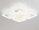 FA4283/4+4 WH белый 100W 3000K+6400K/4200K/6400K+3000K 435*435*70 (ПДУ ИК)