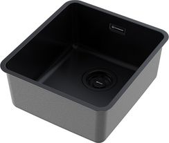 Кухонная мойка OMOIKIRI Omi 37-U/I-GB Ultra нерж.сталь/графит