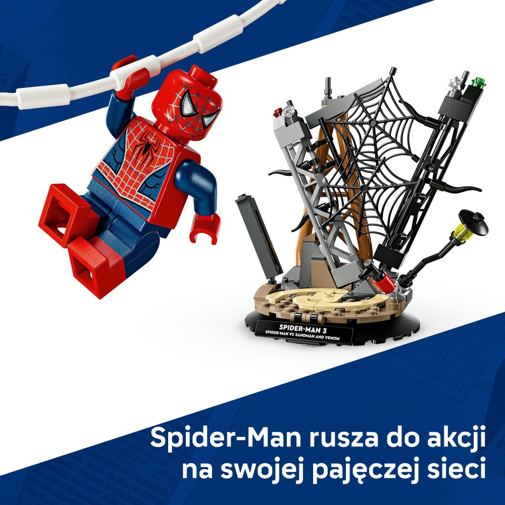 Конструктор LEGO Marvel Super Heroes 76334 Эпическая битва Человек-паук против Человека-песка — фото 10