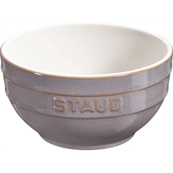 STAUB Набор из 4 сервировочных чаш 14 см античный графит