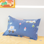 Комплект постельного белья Сатин с Одеялом Young 100% хлопок на резинке OBKR023