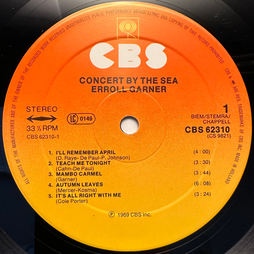 Erroll Garner - Concert By The Sea (Годдандия)