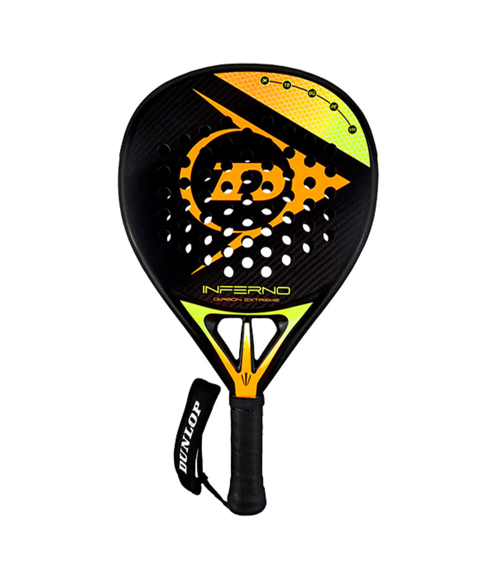 Ракетка Dunlop Inferno Carbon Extreme 2025 — мощность, точность и профессиональная стабильность