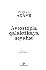 Avtostopla Qalaktikaya səyahət