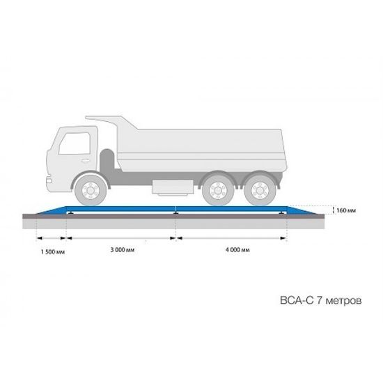 Автомобильные весы ВСА-С40000-6
