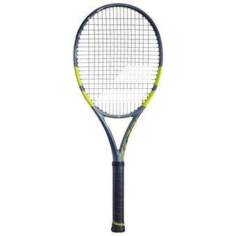 Теннисная ракетка Babolat Pure Aero+ Gen-9 - metallic dark forest/yellow + Струны