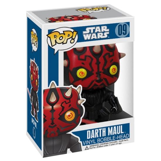 Фигурка Funko POP! Bobble Star Wars Darth Maul (09) 2390 / Фигурка Фанко ПОП! по мотивам франшизы "Звёздные войны", Дарт Мол