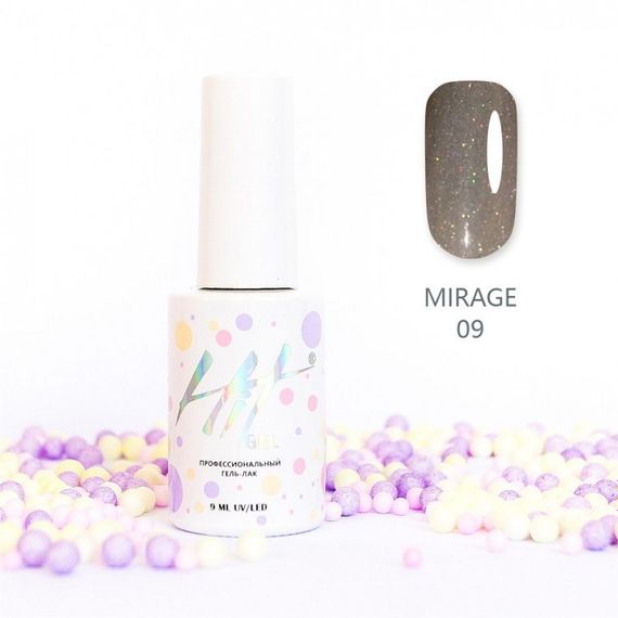 Гель-лак ТМ &quot;HIT gel&quot; №09 Mirage, 9 мл